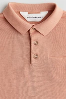 Silk-blend Polo Shirt