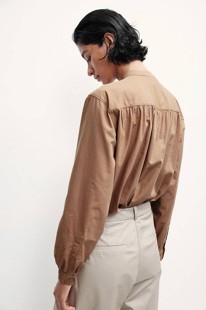 Pocket-Detail Blouse