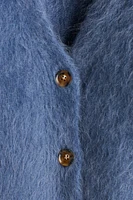 Mohair-Blend Cardigan