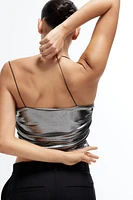 Draped Camisole Top