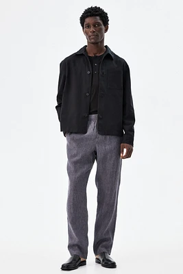 Pantalon classique en lin