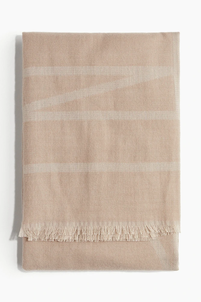 Jacquard-Weave Scarf