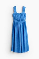 Smocked-bodice Dress