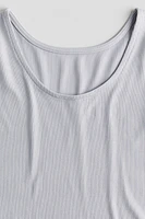 Ribbed Jersey Top