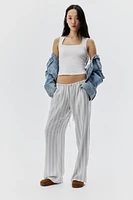 Picot-Trimmed Sleeveless Top