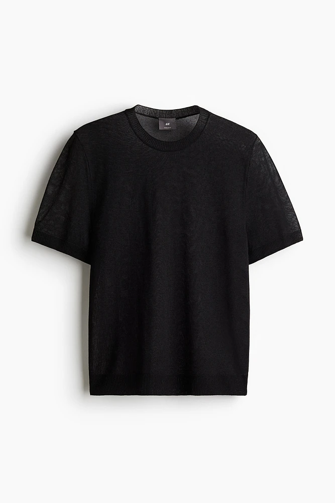 T-shirt classique en tricot