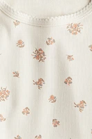 Ribbed Cotton Top