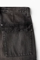 Bootcut Loose Cargo Jeans