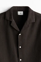 Regular Fit Textured Resort Shirt