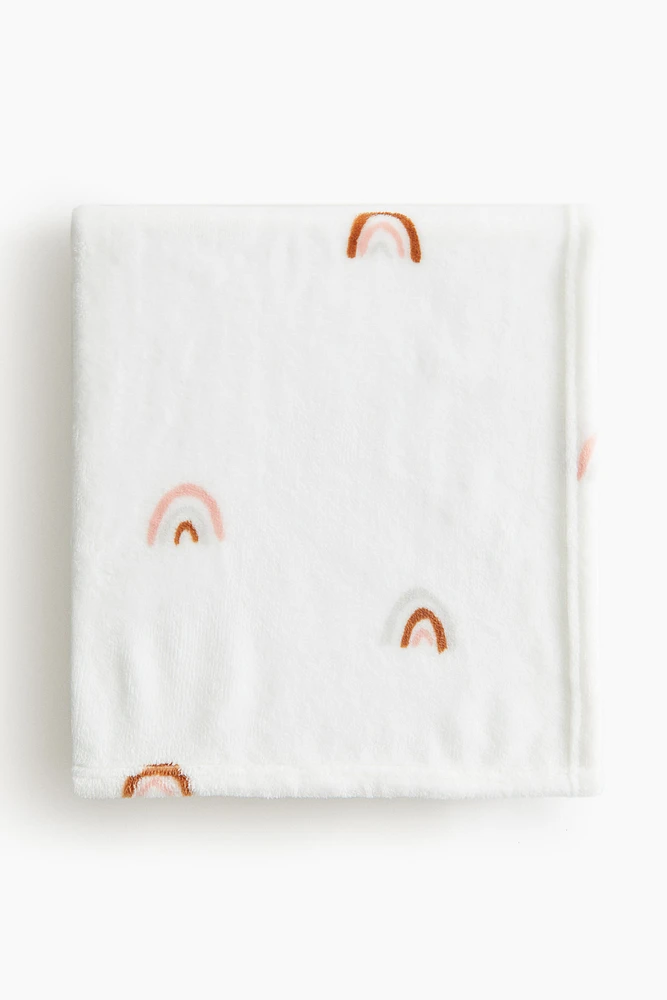 Patterned Fleece Throw