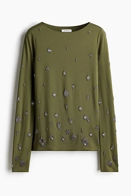 Bead-Embellished Top