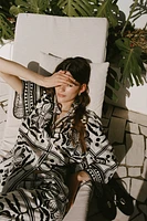 Wide-Leg Drawstring Pants