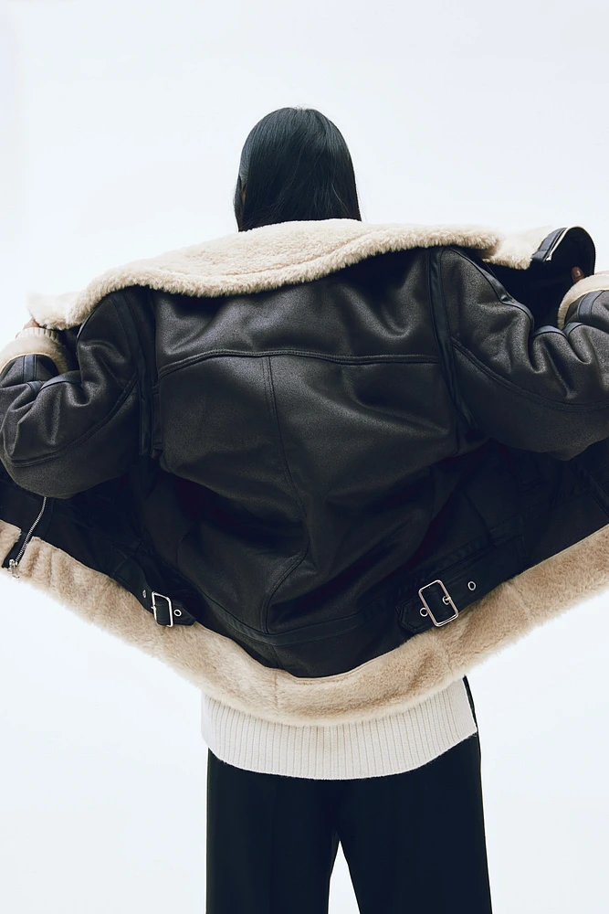 Oversized Aviator Jacket