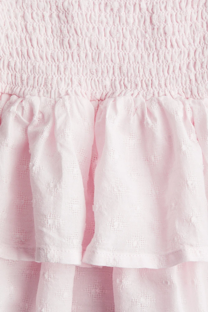 Smocked Skirt