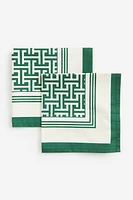 2-pack Cotton Sateen Napkins