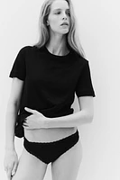 Lot de 3 culottes côtelées en coton