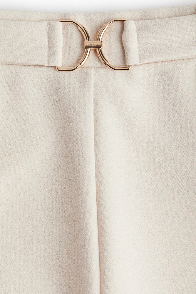 Buckle-detail Dress Pants