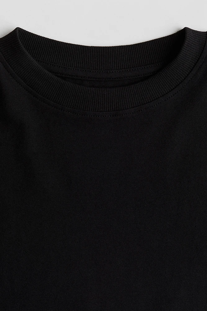 Long-Sleeved Cotton Top