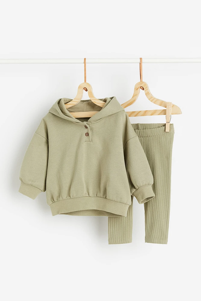 2-piece Hoodie and Leggings Set