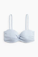 Padded balconette bikini top