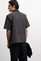 Regular-Fit Linen-Blend Resort Shirt