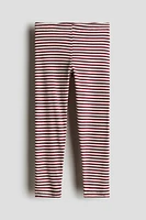 Ribbed Jersey Leggings