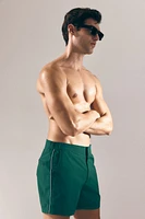 Swim Shorts with Piping
