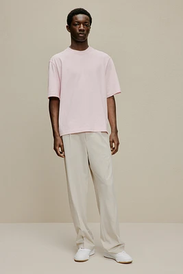T-shirt délavé Coupe Carrée