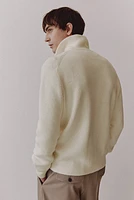 Regular Fit Rib-Knit Cardigan