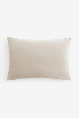 Housse de coussin en velours