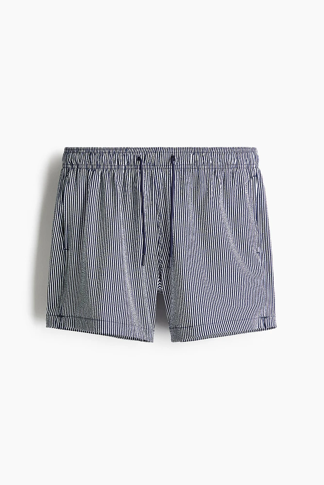 Seersucker Swim Shorts