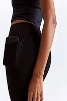 Pocket-Detail Sports Leggings DryMove™