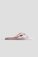 Flip-Flops with Printed Design