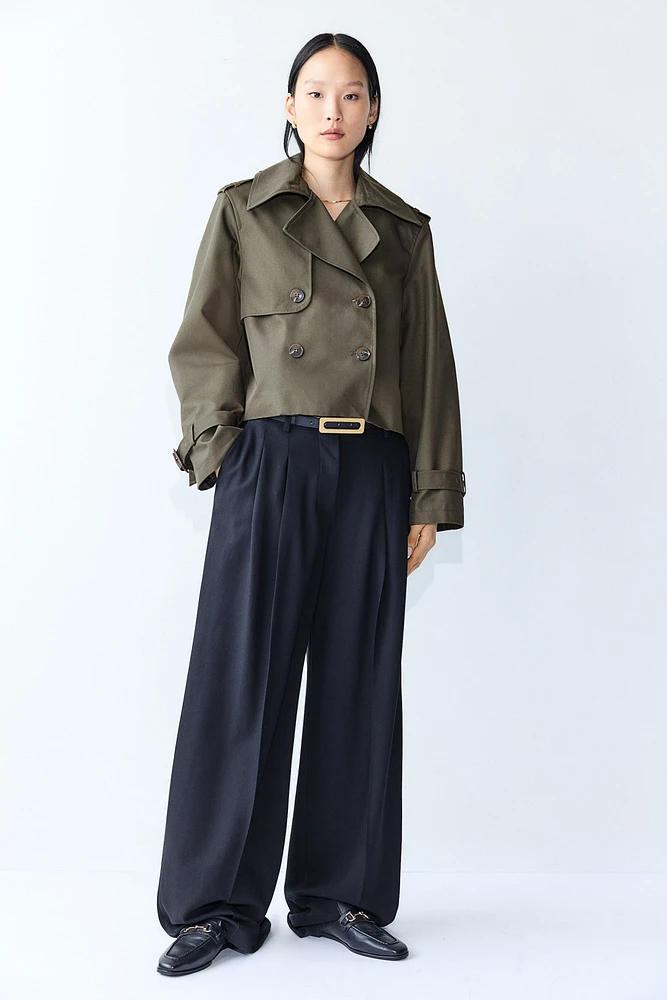 Trench-look Jacket