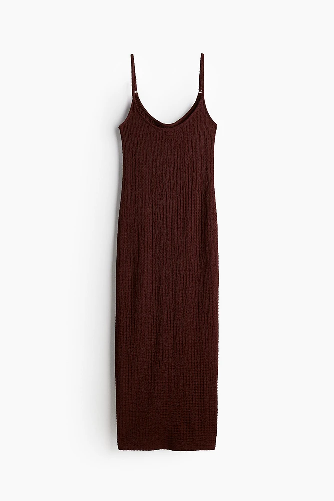 Crinkled Jersey Dress