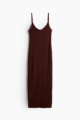 Crinkled Jersey Dress