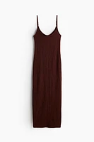 Crinkled Jersey Dress