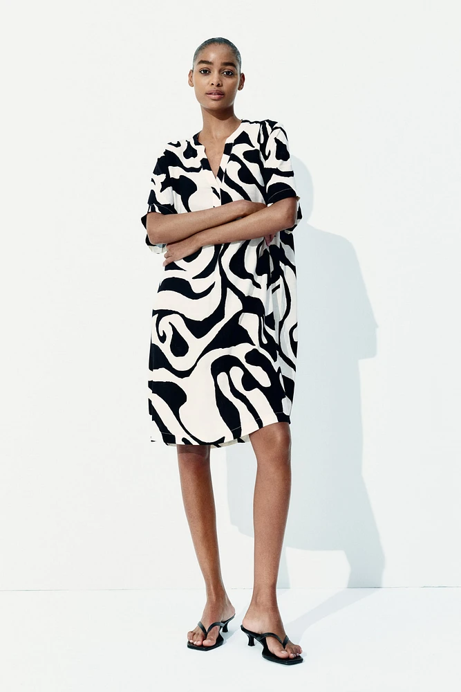 Robe tunique en viscose
