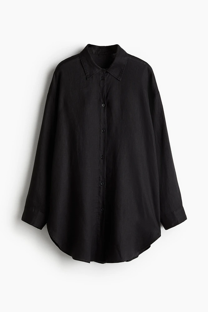 Chemise de plage en lin