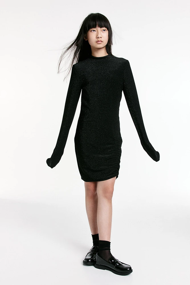 Long-sleeved Jersey Dress