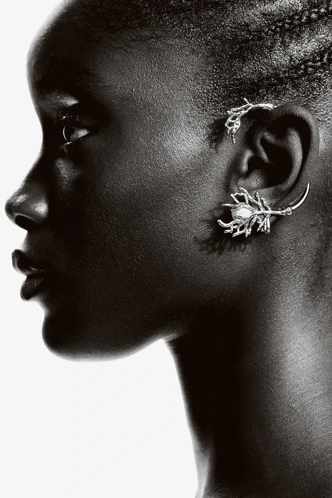 Ear Cuff and Earring