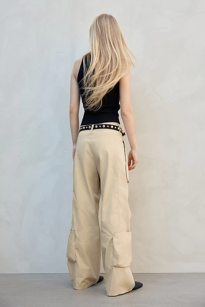 Cotton Cargo Pants