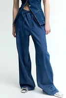 Pantalon en denim doux et léger