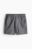 Regular Fit Cotton Shorts