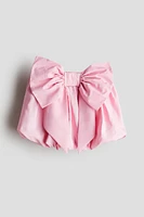 Bow-Detail Balloon Skirt