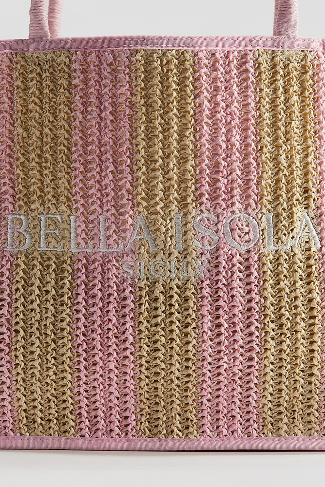 Straw Tote Bag