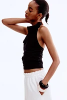 Draped Halterneck Top