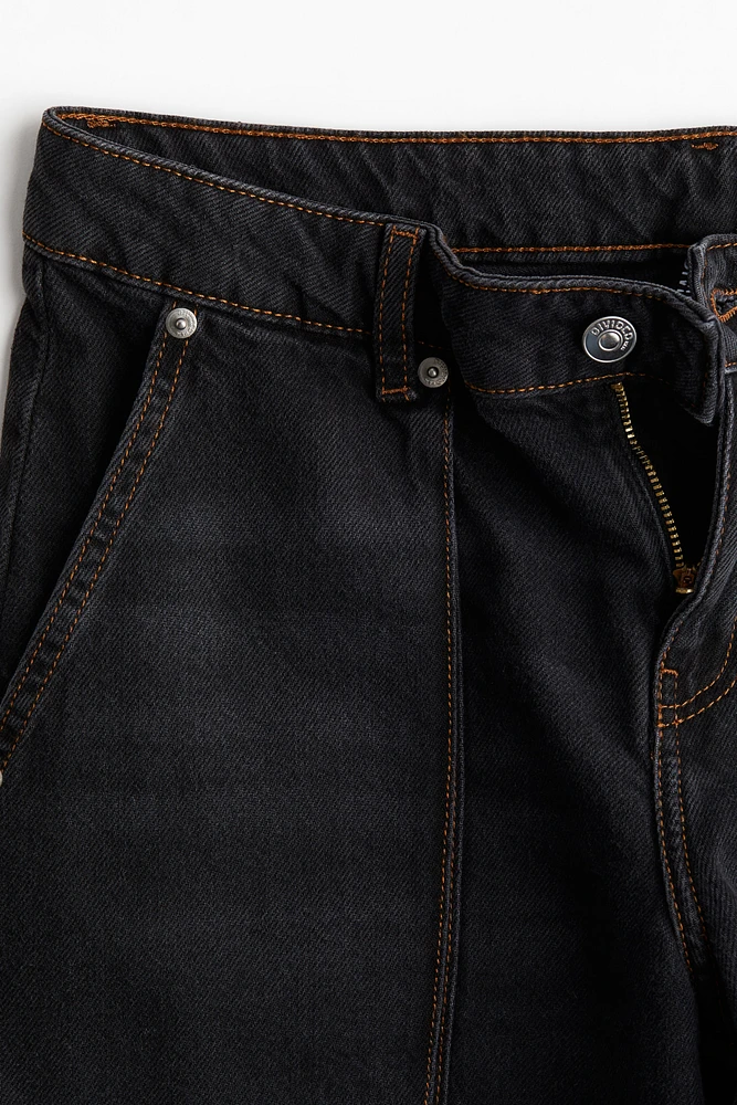 Barrel Low Cargo Jeans