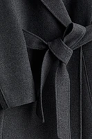 Tie Belt Coat