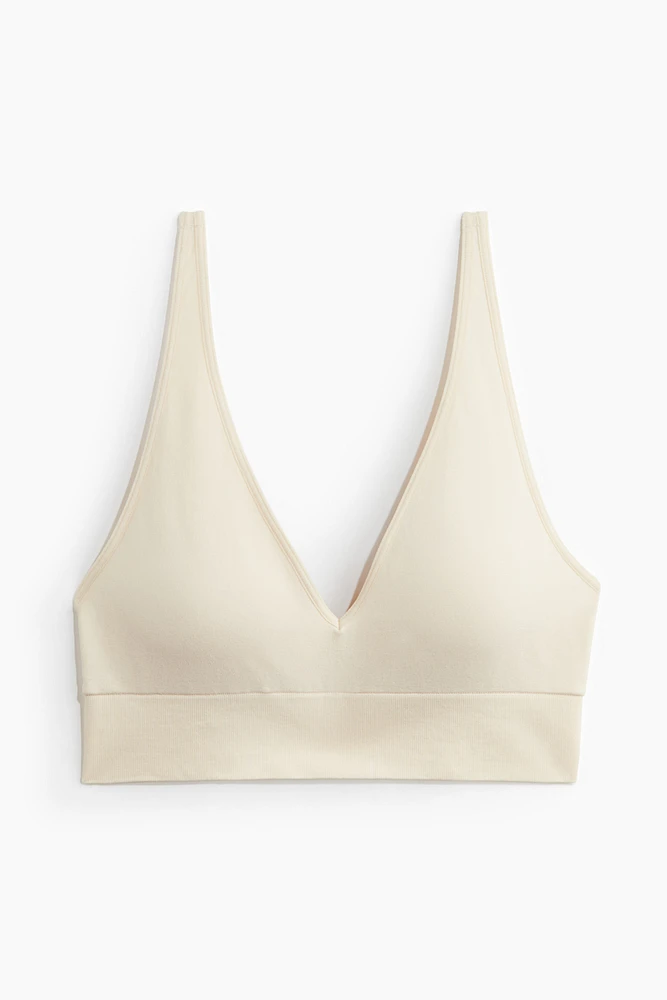 Seamless Padded Soft-Cup Bra